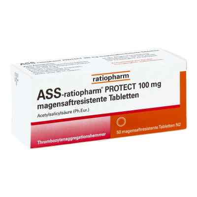 Ass-ratiopharm Protect 100 mg magensaftresistent Tabletten bei apo-discounter.de bestellen