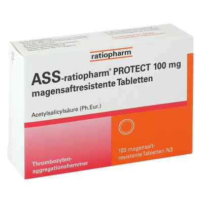 Ass-ratiopharm Protect 100 mg magensaftresistent Tabletten bei apo-discounter.de bestellen
