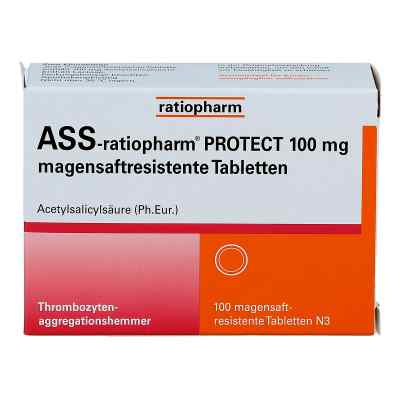 Ass-ratiopharm Protect 100 mg magensaftresistent Tabletten bei apo-discounter.de bestellen