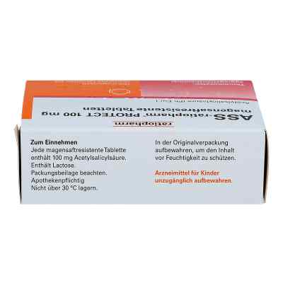 Ass-ratiopharm Protect 100 mg magensaftresistent Tabletten bei apo-discounter.de bestellen