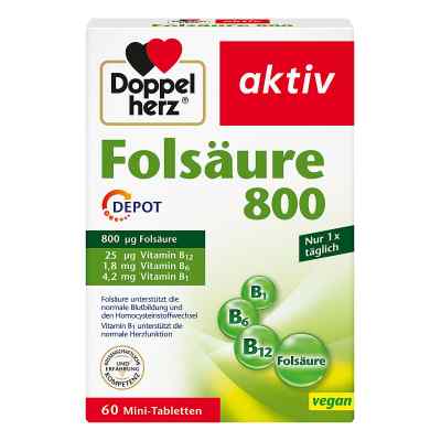 Doppelherz Folsäure 800 Depot Tabletten bei apo-discounter.de bestellen