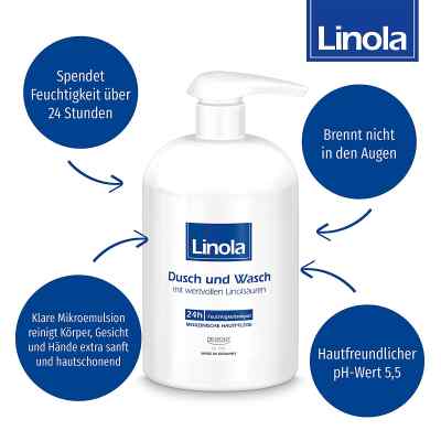 Linola Dusch und Wasch mit Spender bei apo-discounter.de bestellen