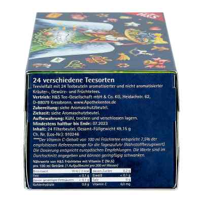 H&s Adventskalender Teezeit Filterbeutel bei apo-discounter.de bestellen