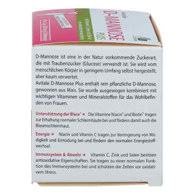 D-mannose Plus 2000 mg mit Vit.u.Mineralstoffe Pulv. bei apo-discounter.de bestellen