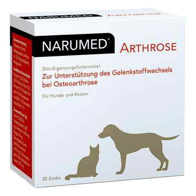 Narumed Arthrose Pulver-sticks für Hunde /Katzen bei apo-discounter.de bestellen