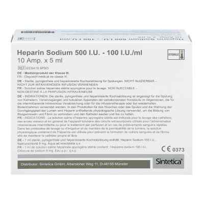 Heparin Sodium 500 I.u. - 100 I.u./ml Ampullen bei apo-discounter.de bestellen