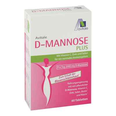 D-mannose Plus 2000 mg Tabletten mit vit.u.mineralstof. bei apo-discounter.de bestellen