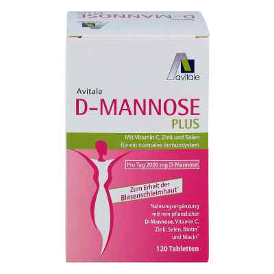 D-Mannose Plus 2000 mg Tabletten mit Vitamine und Mineralstoffe bei apo-discounter.de bestellen