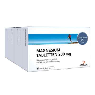Magnesium Tabletten 200 mg bei apo-discounter.de bestellen