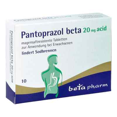 Pantoprazol beta 20 mg acid magensaftresistent Tabletten bei apo-discounter.de bestellen