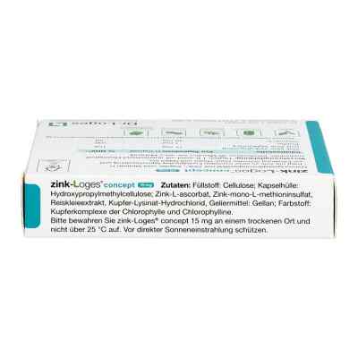 Zink-Loges concept 15 mg Kapseln bei apo-discounter.de bestellen