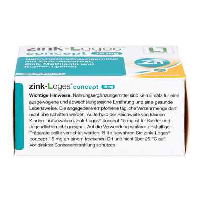 Zink-Loges concept 15 mg Kapseln bei apo-discounter.de bestellen
