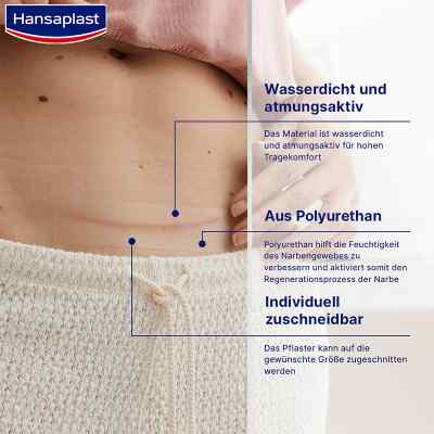Hansaplast Pflaster zur Behandlung von Narben bei apo-discounter.de bestellen