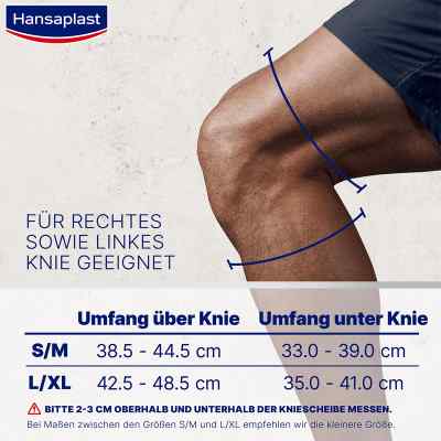 Hansaplast Sport Knie-Bandage Gr S/M bei apo-discounter.de bestellen