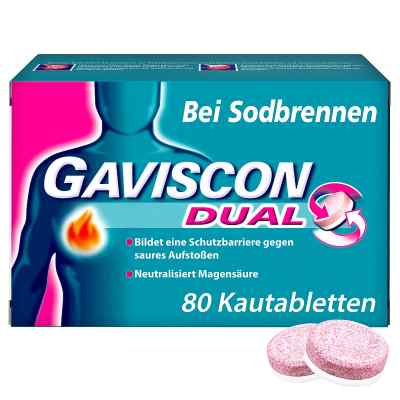 GAVISCON Dual Kautabletten bei Sodbrennen bei apo-discounter.de bestellen