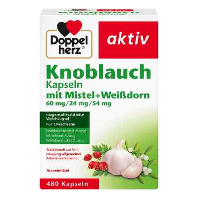 Doppelherz Knobl.kap.m.mistel+weissdorn 60/24/54 m bei apo-discounter.de bestellen