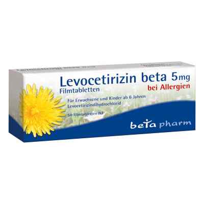 Levocetirizin beta 5 mg Filmtabletten bei apo-discounter.de bestellen