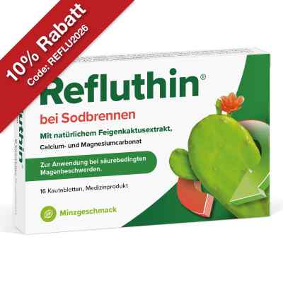 Refluthin Bei Sodbrennen Kautabletten Minze