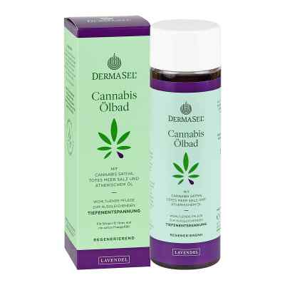 Dermasel Cannabis ölbad Limited Edition Lavendel bei apo-discounter.de bestellen
