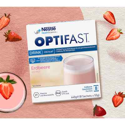 Optifast home Drink Erdbeere Pulver bei apo-discounter.de bestellen