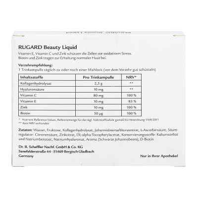 Rugard Beauty Liquid Trinkampullen bei apo-discounter.de bestellen