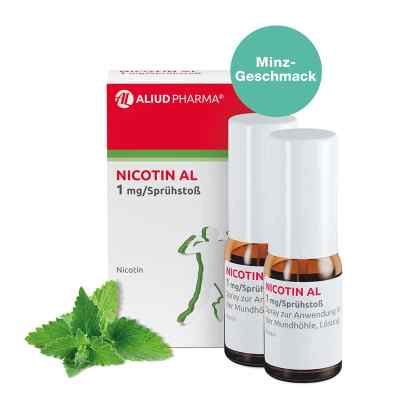 Nicotin Al 1 mg/Sprühstoss Spray zur, zum Anw.i.d.Mundhö. bei apo-discounter.de bestellen