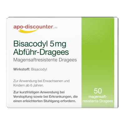 Bisacodyl 5mg Dragees von apo-discounter - bei Verstopfung bei apo-discounter.de bestellen