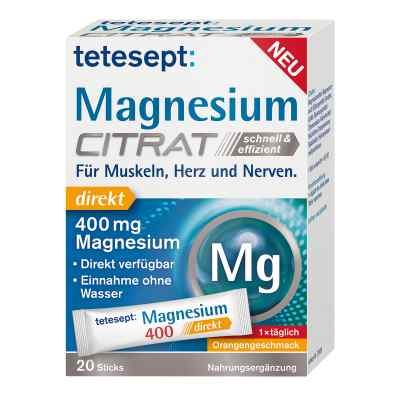 Tetesept Magnesium Citrat Sticks bei apo-discounter.de bestellen