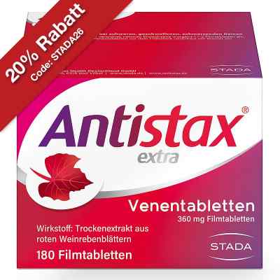 Antistax® extra Venentabletten bei Venenschwäche