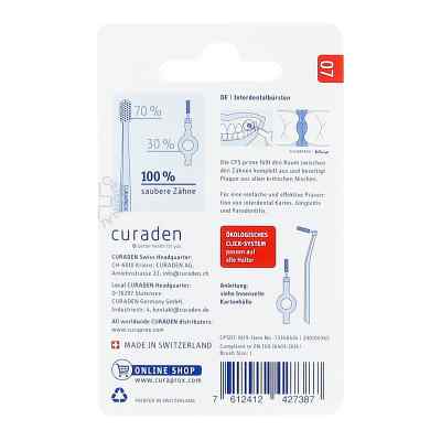 Curaprox Cps 07 prime Interdentalbürsten Refill bei apo-discounter.de bestellen