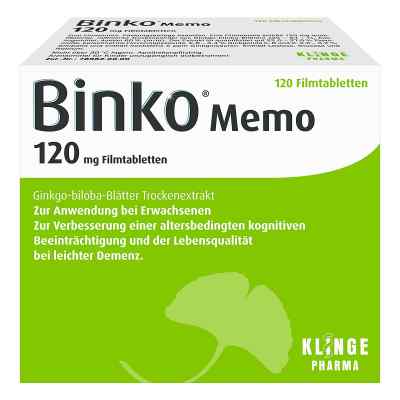 Binko Memo 120 mg Filmtabletten bei apo-discounter.de bestellen
