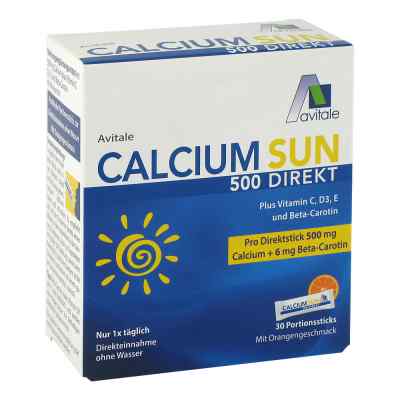 Calcium Sun 500 Direkt Portionssticks bei apo-discounter.de bestellen