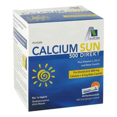 Calcium Sun 500 Direkt Portionssticks bei apo-discounter.de bestellen