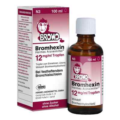 Bromhexin Hermes Arzneimittel 12 mg/ml Tropfen bei apo-discounter.de bestellen