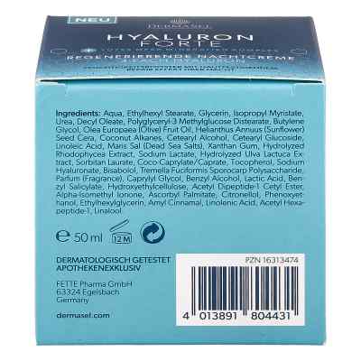 Dermasel Totes Meer Hyaluron Forte Nachtcreme bei apo-discounter.de bestellen