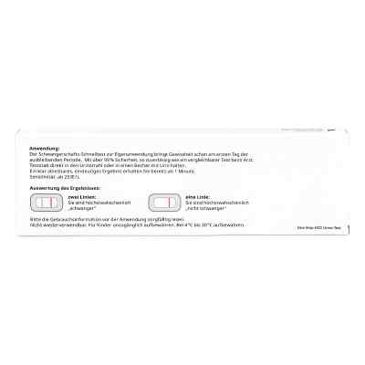 Schwangerschaftstest Schnelltest ab 25ie/l Urin von apo-discount bei apo-discounter.de bestellen