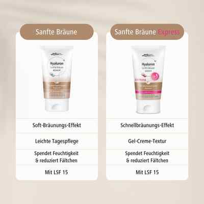 Hyaluron Sanfte Bräune Gesichtspflege Creme bei apo-discounter.de bestellen