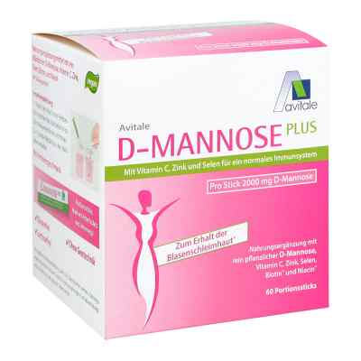 D-Mannose Plus 2000 mg mit Vitamine und Mineralstoffe Sticks bei apo-discounter.de bestellen