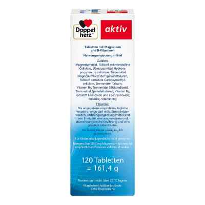 Doppelherz Magnesium 400 + B1 + B6 + B12 + Folsäure bei apo-discounter.de bestellen