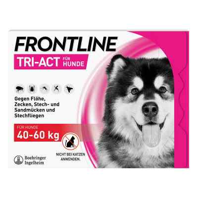 Frontline Tri-Act gegen Zecken, Flöhe und fliegende Insekten bei bei apo-discounter.de bestellen