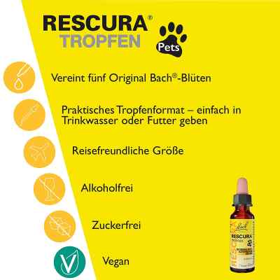 Bachblüten Original Rescura Pets Tro.alk.frei veterinär bei apo-discounter.de bestellen