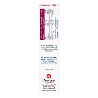 Doppelherz Jod + Folsäure + Eisen + B12 Tabletten bei apo-discounter.de bestellen