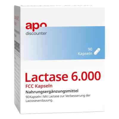 Lactase 6.000 Fcc Kapseln von apo-discounter bei apo-discounter.de bestellen