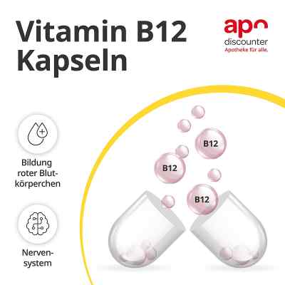 Vitamin B12 Kapseln von apo-discounter bei apo-discounter.de bestellen
