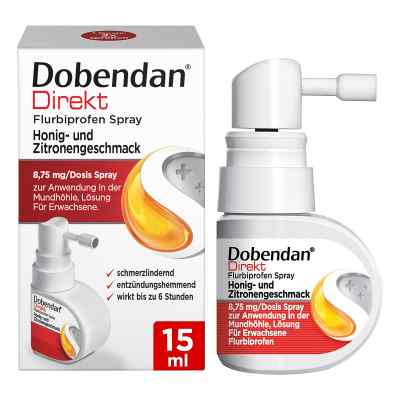 Dobendan Direkt Flurbiprofen Spray Honig & Zitrone bei apo-discounter.de bestellen
