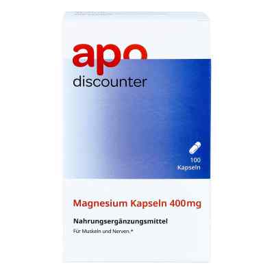 Magnesium Kapseln 400 mg von apo-discounter bei apo-discounter.de bestellen