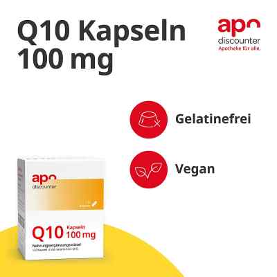 Q10 Kapseln 100 mg von apo-discounter bei apo-discounter.de bestellen