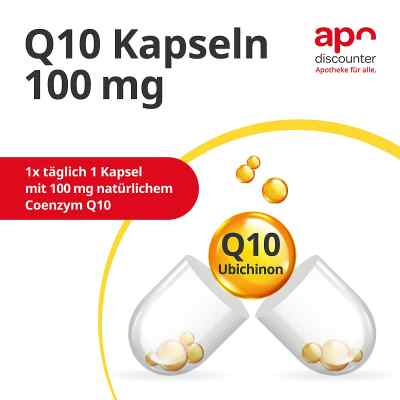 Q10 Kapseln 100 mg von apo-discounter bei apo-discounter.de bestellen
