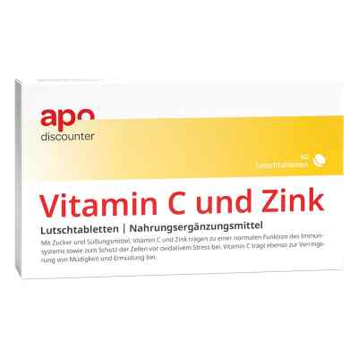 Vitamin C Und Zink Lutschtabletten von apo-discounter bei apo-discounter.de bestellen