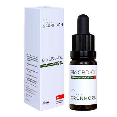 Grünhorn Bio Cbd-öl 5% bei apo-discounter.de bestellen